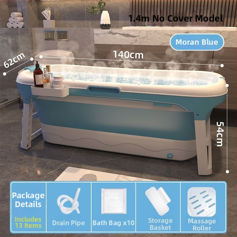 Kokkupandav vann täiskasvanutele, koduseks kasutamiseks, plastikust konstruktsioon, kogu keha aurutamine, istu- või lama-kujundus (Materjal: Plastik; Eesmärk: täiskasvanud; Koduses kasutuses; Kokkupandav)