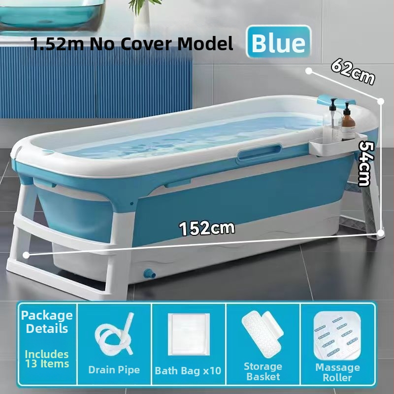 Kokkupandav vann täiskasvanutele, koduseks kasutamiseks, plastikust konstruktsioon, kogu keha aurutamine, istu- või lama-kujundus (Materjal: Plastik; Eesmärk: täiskasvanud; Koduses kasutuses; Kokkupandav)