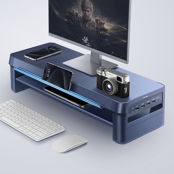 Βάση οθόνης γραφείου Deer for ZGW031, καθολική μεταλλική κατασκευή, μήκος καλωδίου 1,5 m