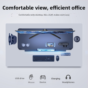 Βάση οθόνης γραφείου Deer for ZGW031, καθολική μεταλλική κατασκευή, μήκος καλωδίου 1,5 m