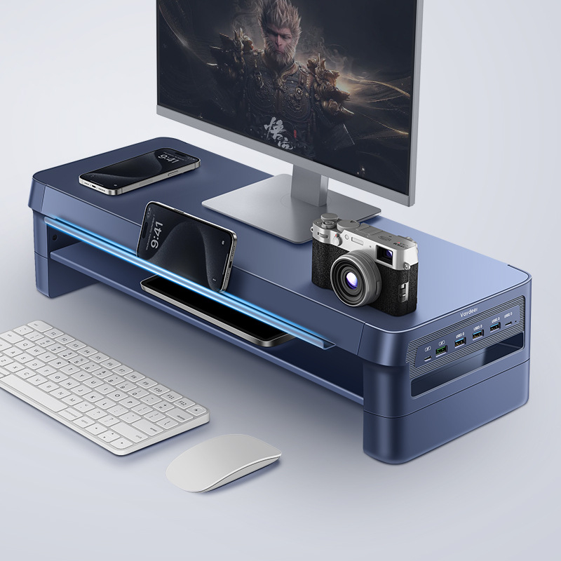 Βάση οθόνης γραφείου Deer for ZGW031, καθολική μεταλλική κατασκευή, μήκος καλωδίου 1,5 m