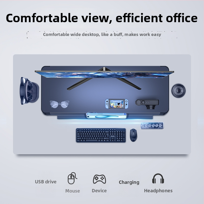 Βάση οθόνης γραφείου Deer for ZGW031, καθολική μεταλλική κατασκευή, μήκος καλωδίου 1,5 m