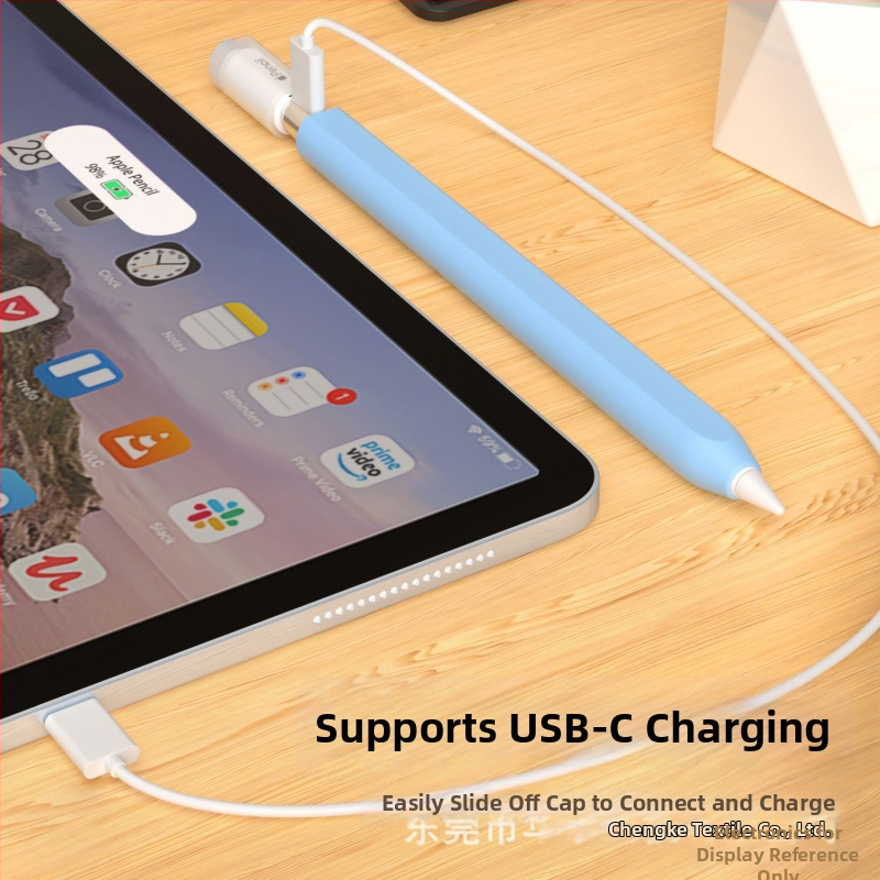 Protecție din silicon pentru Apple Pencil (USB-C) – rezistent la șocuri, magnetic, anti-amprente, uzură