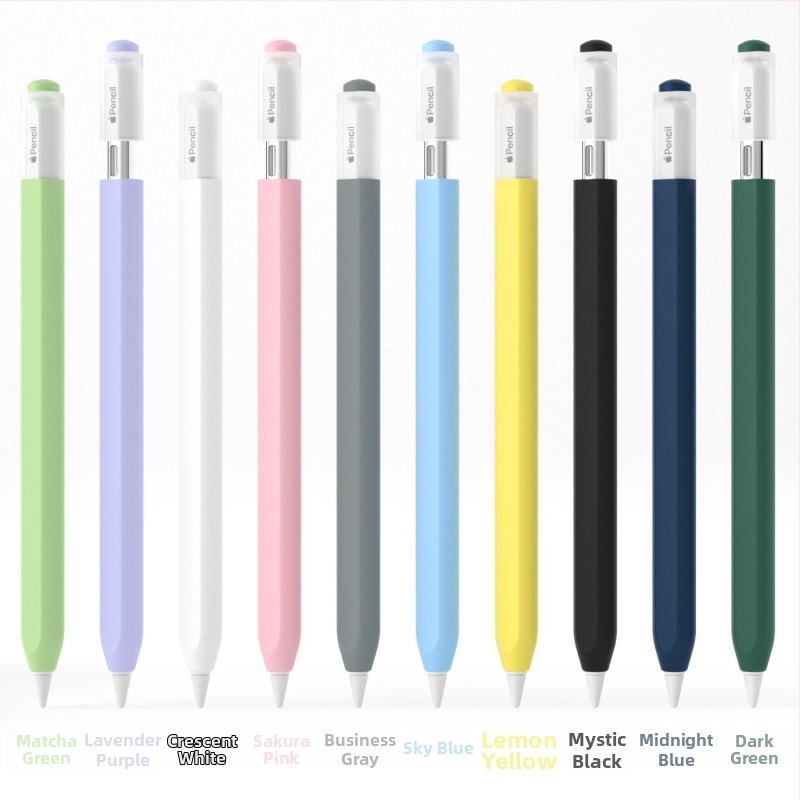 Protecție din silicon pentru Apple Pencil (USB-C) – rezistent la șocuri, magnetic, anti-amprente, uzură