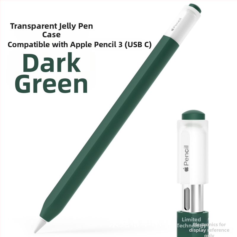 Protecție din silicon pentru Apple Pencil (USB-C) – rezistent la șocuri, magnetic, anti-amprente, uzură