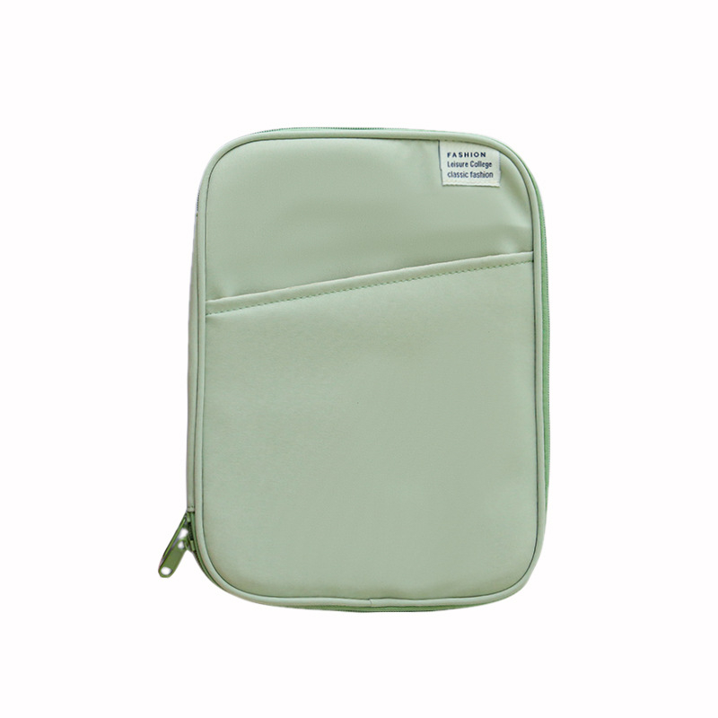 Husă pentru iPad cu design minimalist coreean, Material nylon, Respirabil, Impermeabil, Rezistent la uzură, Rezistent la șocuri