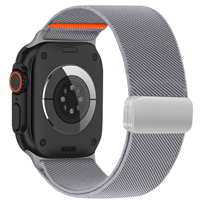 Najlonski pleteni kaiš za Apple Watch, 22 mm, magnetska kopča, kompatibilan sa S10