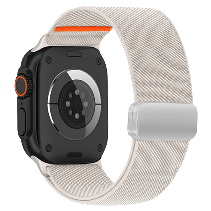 Najlonski pleteni kaiš za Apple Watch, 22 mm, magnetska kopča, kompatibilan sa S10