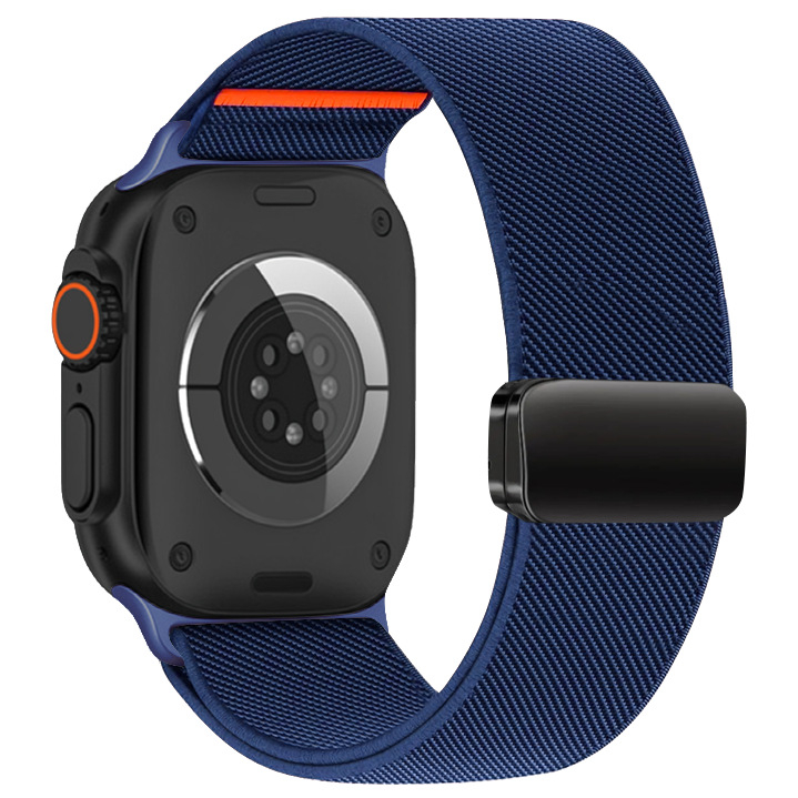 Najlonski pleteni kaiš za Apple Watch, 22 mm, magnetska kopča, kompatibilan sa S10