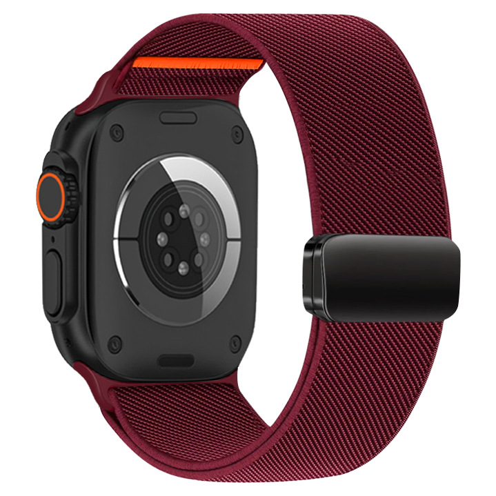Najlonski pleteni kaiš za Apple Watch, 22 mm, magnetska kopča, kompatibilan sa S10