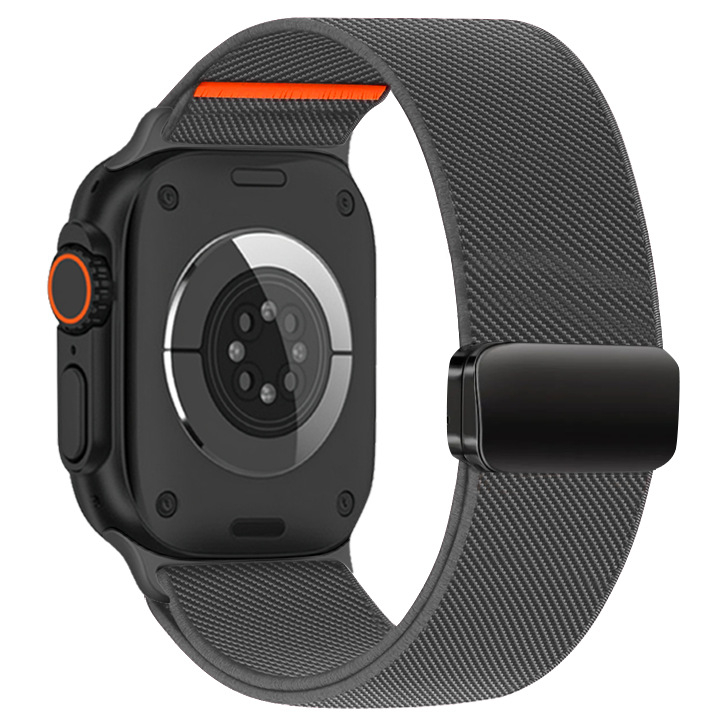 Najlonski pleteni kaiš za Apple Watch, 22 mm, magnetska kopča, kompatibilan sa S10