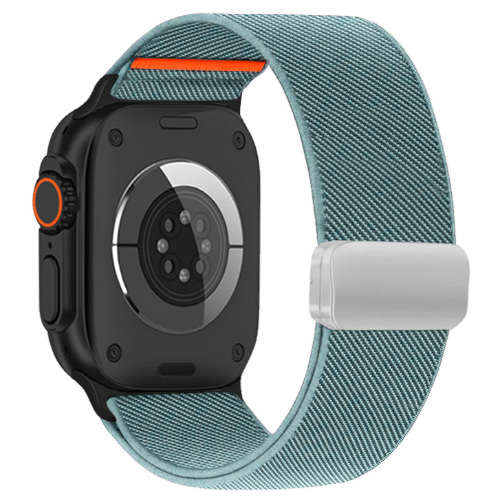 Najlonski pleteni kaiš za Apple Watch, 22 mm, magnetska kopča, kompatibilan sa S10