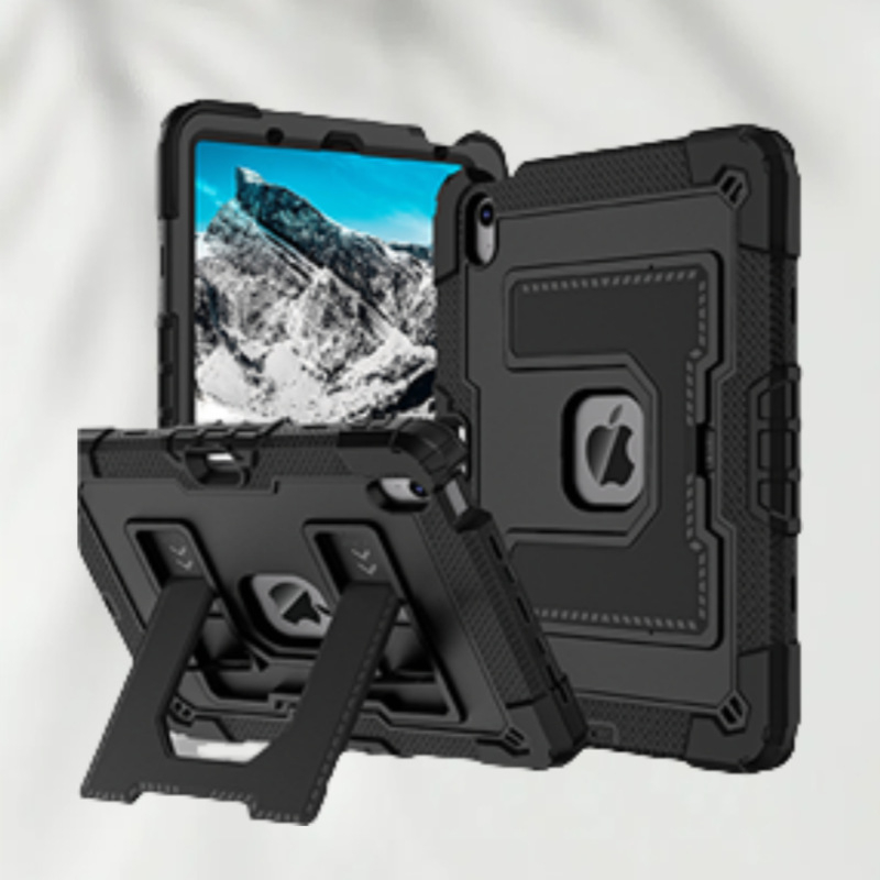 Silikonska zaštitna futrola za iPad sa držačem, otporna na padove, za 10,9-inčne modele