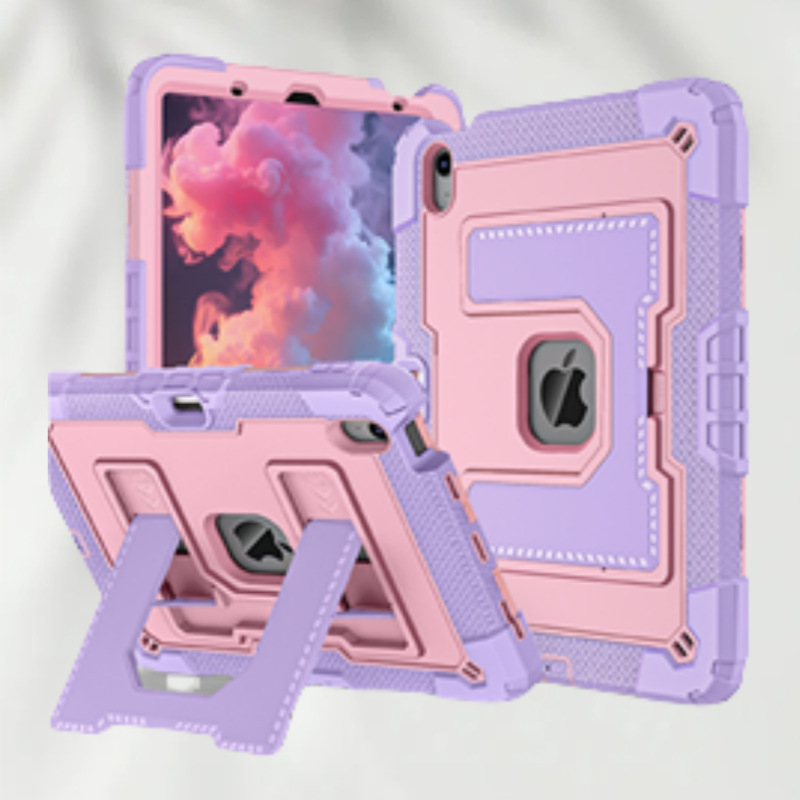 Silikonska zaštitna futrola za iPad sa držačem, otporna na padove, za 10,9-inčne modele