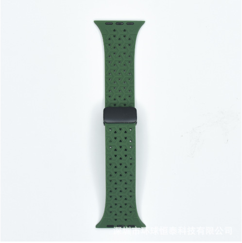 Boli High silikonska narukvica za Apple Watch Ultra — stil automatskog navijanja