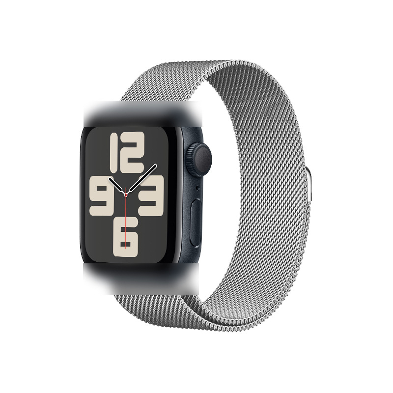 Milanese rozsdamentes acél karpánt mágneses csattal Apple Watch S9-hez