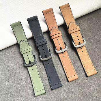 Gumeni silikon remen za sat s uzorkom Crazy Horse i kopčom s iglom, kompatibilan s Apple Watch, Huawei i Samsung
