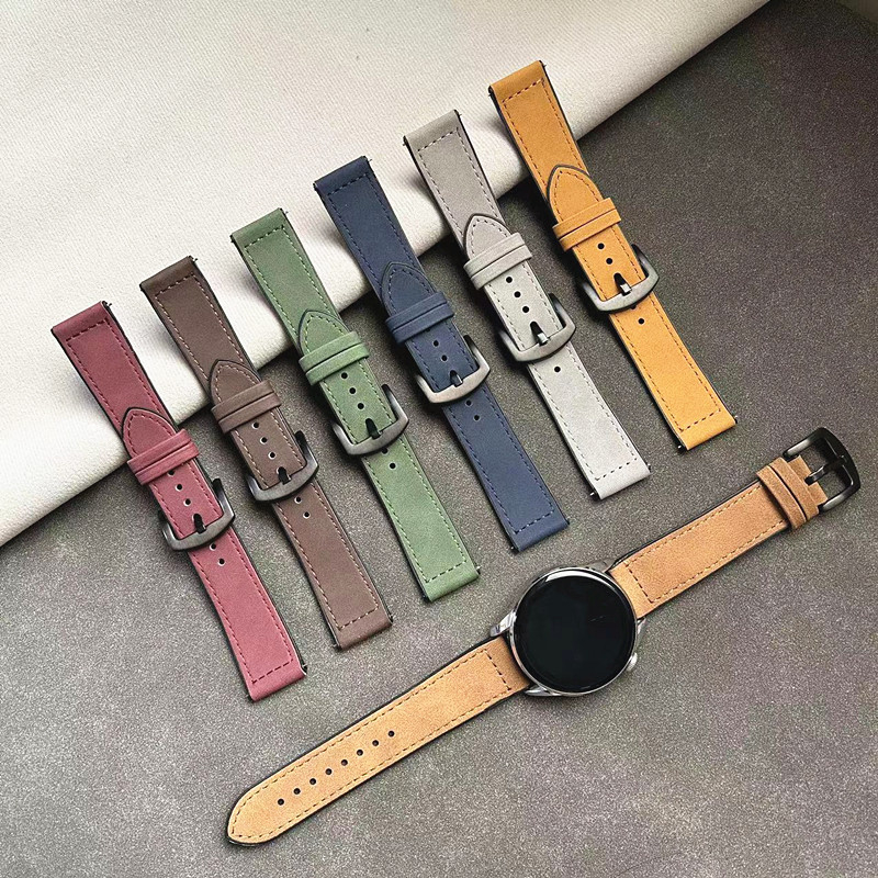 Gumeni silikon remen za sat s uzorkom Crazy Horse i kopčom s iglom, kompatibilan s Apple Watch, Huawei i Samsung