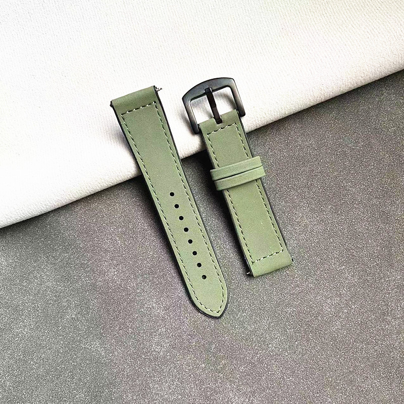Gumeni silikon remen za sat s uzorkom Crazy Horse i kopčom s iglom, kompatibilan s Apple Watch, Huawei i Samsung