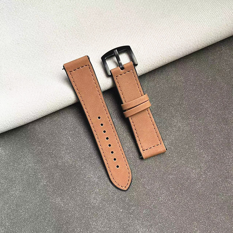 Gumeni silikon remen za sat s uzorkom Crazy Horse i kopčom s iglom, kompatibilan s Apple Watch, Huawei i Samsung