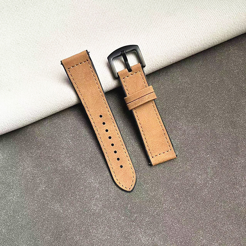 Gumeni silikon remen za sat s uzorkom Crazy Horse i kopčom s iglom, kompatibilan s Apple Watch, Huawei i Samsung