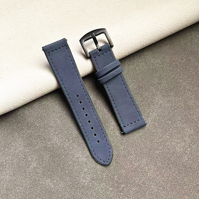 Gumeni silikon remen za sat s uzorkom Crazy Horse i kopčom s iglom, kompatibilan s Apple Watch, Huawei i Samsung