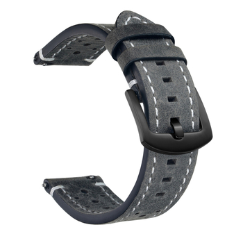 Vintage perforirana kožna narukvica Crazy Horse za Apple Watch, prirodna koža, jesen 2025