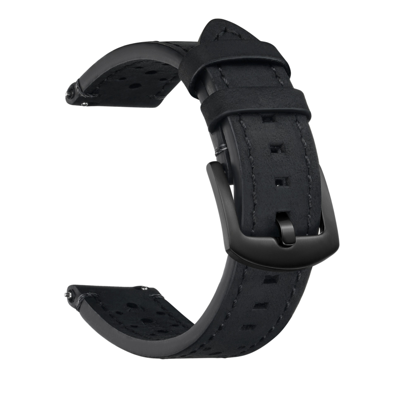 Vintage perforirana kožna narukvica Crazy Horse za Apple Watch, prirodna koža, jesen 2025