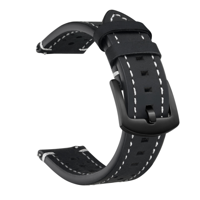 Vintage perforirana kožna narukvica Crazy Horse za Apple Watch, prirodna koža, jesen 2025