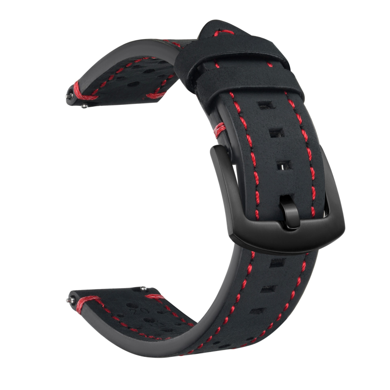 Vintage perforirana kožna narukvica Crazy Horse za Apple Watch, prirodna koža, jesen 2025