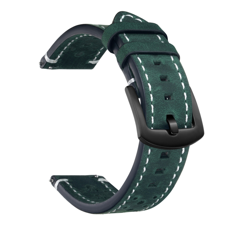 Vintage perforirana kožna narukvica Crazy Horse za Apple Watch, prirodna koža, jesen 2025