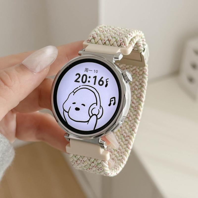 Narukvica za sat od najlona, magnetska kopča, kompatibilna s Huawei GT5/GT4/Watch5/4/3/2 Pro