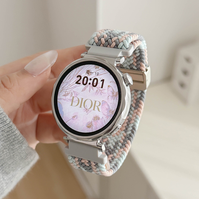 Narukvica za sat od najlona, magnetska kopča, kompatibilna s Huawei GT5/GT4/Watch5/4/3/2 Pro