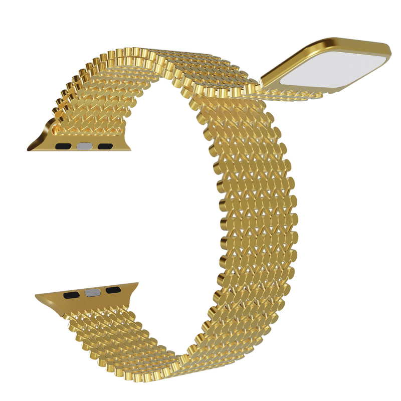 Brățară magnetică din oțel inoxidabil pentru smartwatch, lățime 20/22 mm, 30 g; compatibilă cu Apple Watch, Samsung, Huawei; stil modern