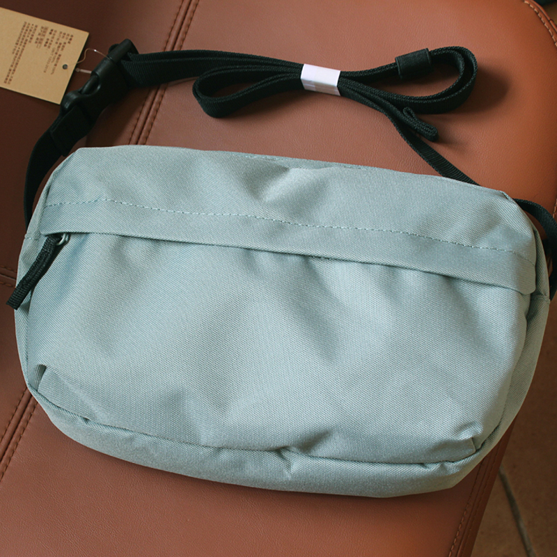 Crossbody torba - gradski stil, Oxford tkanina, horizontalni kvadratni oblik, zatvaranje zipom, džep za mobitel i džep za osobnu iskaznicu