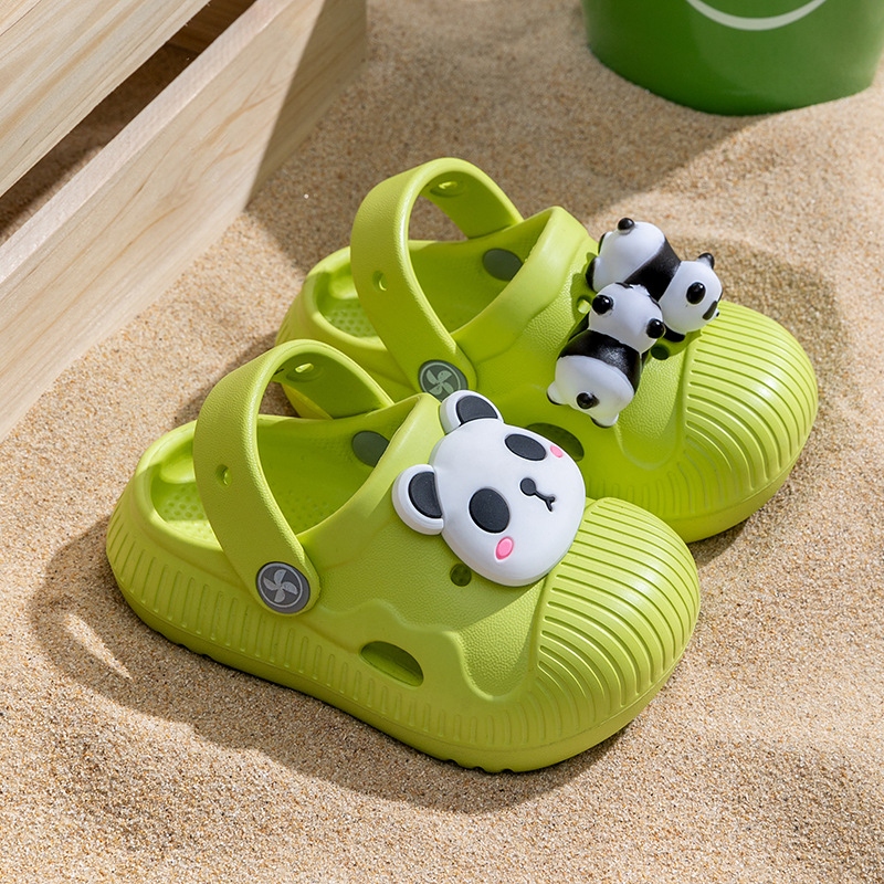 Sandale Crocs din EVA pentru copii, unisex, vârste 1-3 și 4-6 ani, fără căptușeală, Primăvara 2025