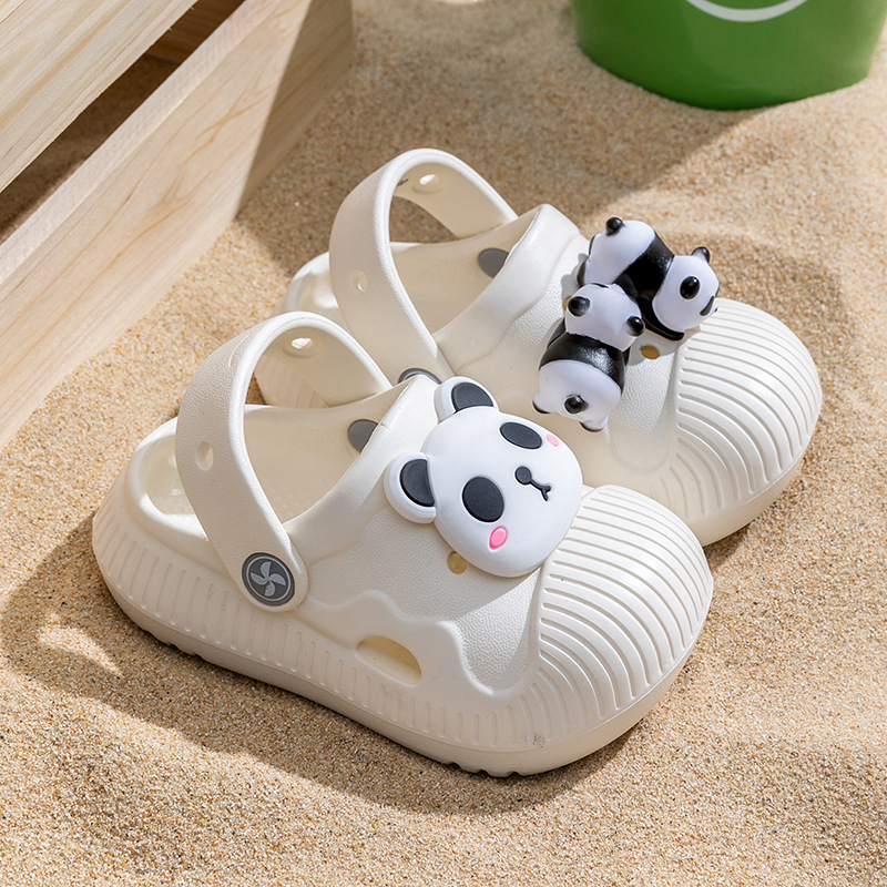 Sandale Crocs din EVA pentru copii, unisex, vârste 1-3 și 4-6 ani, fără căptușeală, Primăvara 2025