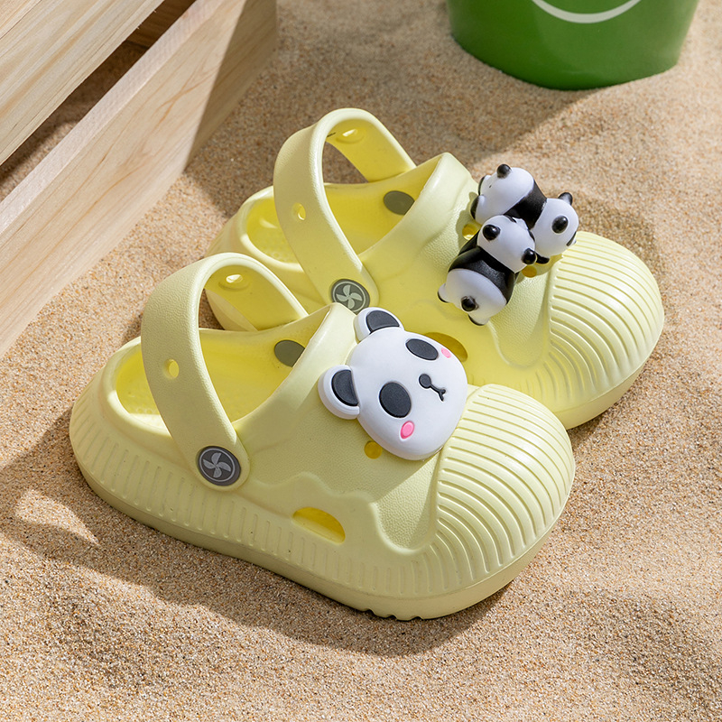 Sandale Crocs din EVA pentru copii, unisex, vârste 1-3 și 4-6 ani, fără căptușeală, Primăvara 2025