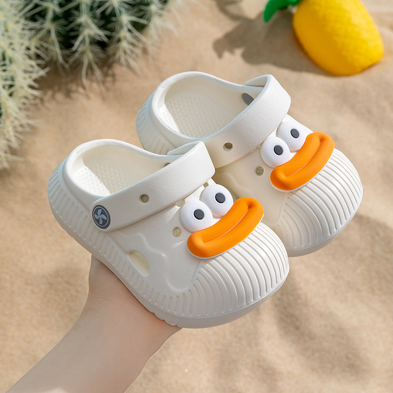 Sandale Crocs din EVA pentru copii, unisex, vârste 1-3 și 4-6 ani, fără căptușeală, Primăvara 2025