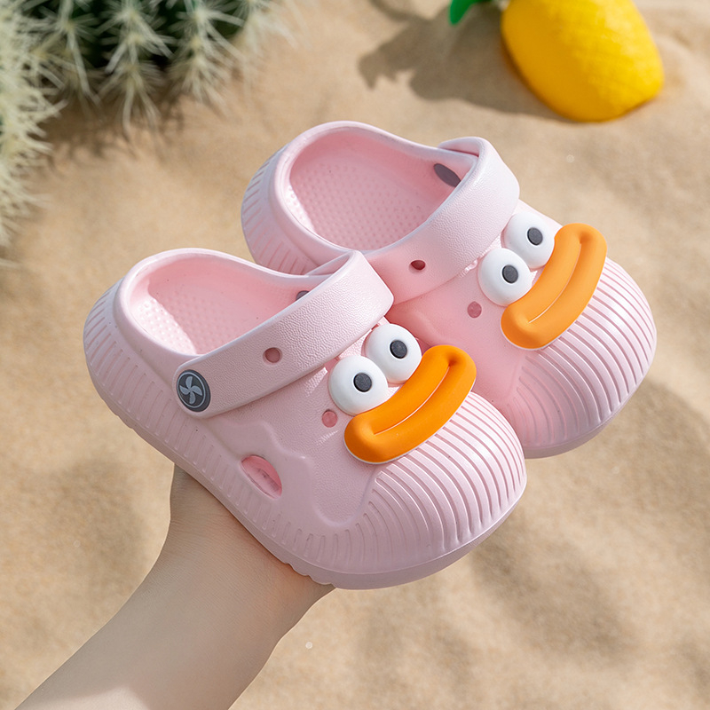 Sandale Crocs din EVA pentru copii, unisex, vârste 1-3 și 4-6 ani, fără căptușeală, Primăvara 2025
