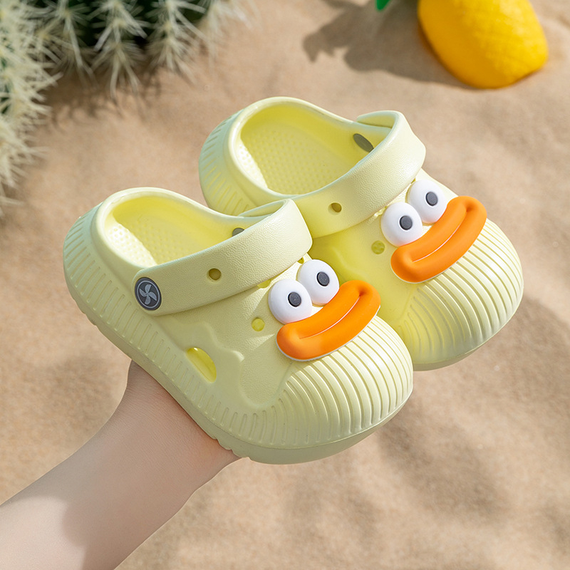 Sandale Crocs din EVA pentru copii, unisex, vârste 1-3 și 4-6 ani, fără căptușeală, Primăvara 2025