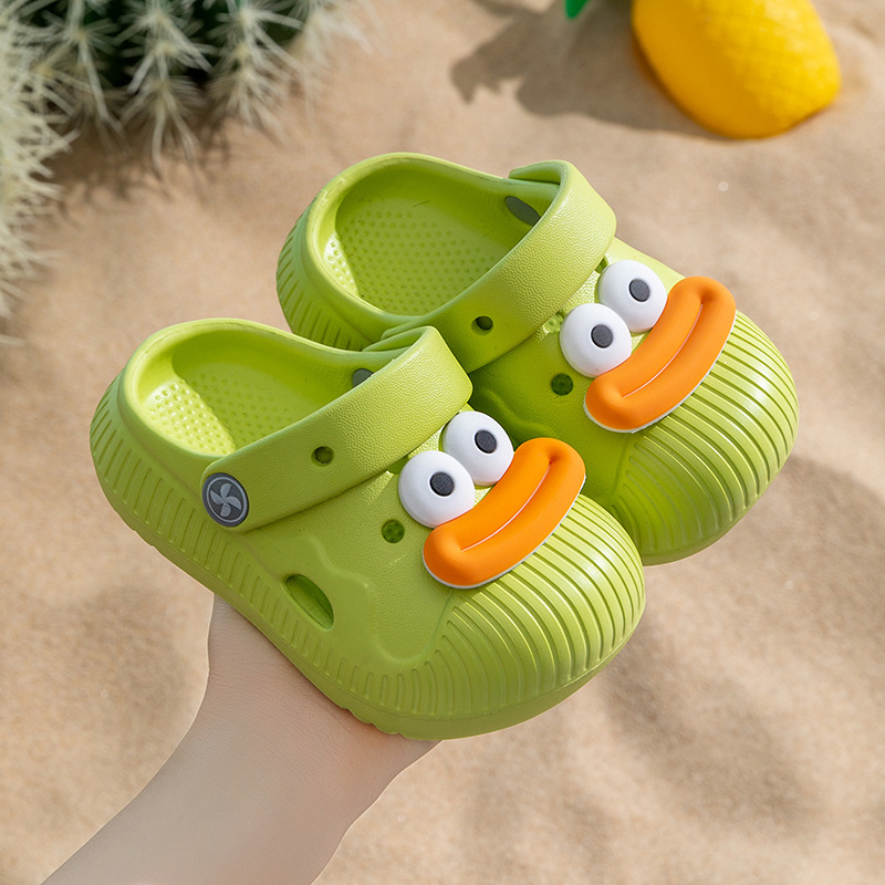 Sandale Crocs din EVA pentru copii, unisex, vârste 1-3 și 4-6 ani, fără căptușeală, Primăvara 2025
