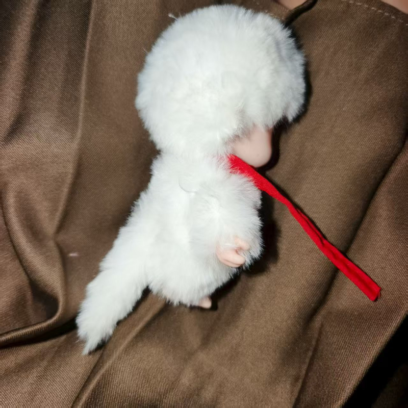 Μαιμού λούτρινο κρεμαστό – κοντό βελούδινο ύφασμα, γέμισμα PP βαμβάκι, παιδικό παιχνίδι