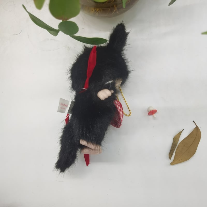 Μαιμού λούτρινο κρεμαστό – κοντό βελούδινο ύφασμα, γέμισμα PP βαμβάκι, παιδικό παιχνίδι