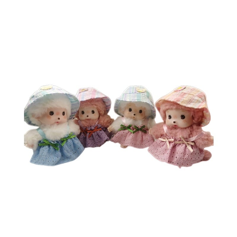 Μαιμού λούτρινο κρεμαστό – κοντό βελούδινο ύφασμα, γέμισμα PP βαμβάκι, παιδικό παιχνίδι