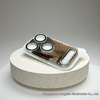 IPhone 17 Pro/Max kameru aizsargājošs films – stikla aizmugurējā filma, 3D QuickSand objektīvs, HD, pret skrāpējumiem, anti-reflektīvs, anti-pirkstu nospiedumi, pilna ekrāna aizsardzība