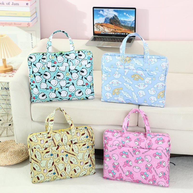 Чанта за лаптоп с анимиран принт, Oxford плат, подплата от полиестер, унисекс, лято 2025