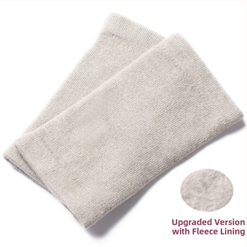 Kašmírové ponožky na ochranu členka s fleecovou podšívkou, elastické, unisex, ochrana členka a lýtka, teplé na jeseň-zimu