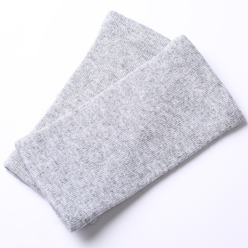 Șosete de protecție pentru gleznă din cașmir, căptușite cu fleece, elastice, unisex, protecție pentru gleznă și gambe, calde pentru toamnă-iarnă