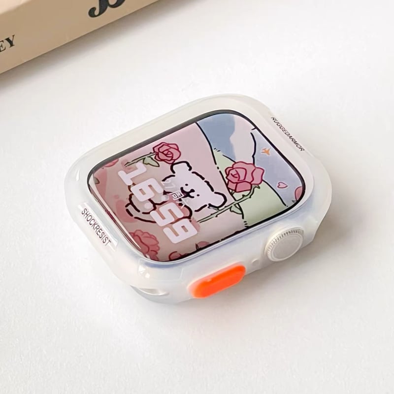 Kućište za Apple Watch — mekani TPU materijal, otporno na padove, moderan dizajn